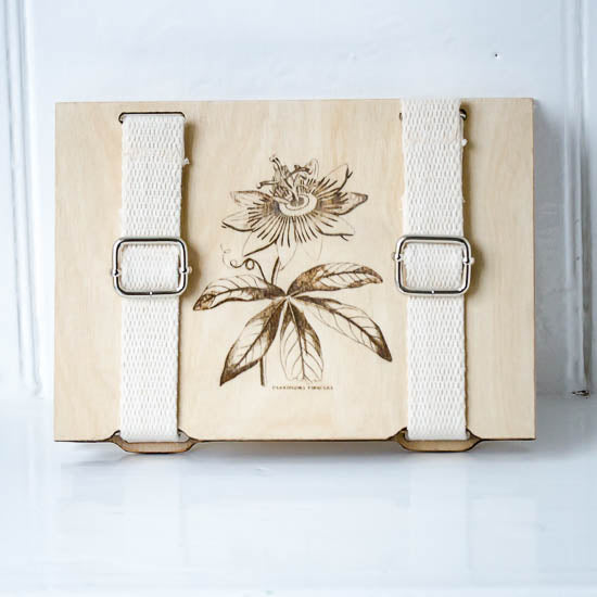 Medium Flower Press with Cotton Straps