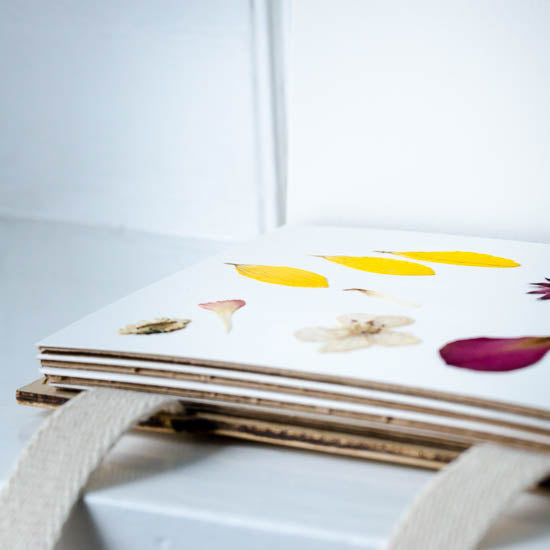 Medium Flower Press with Cotton Straps