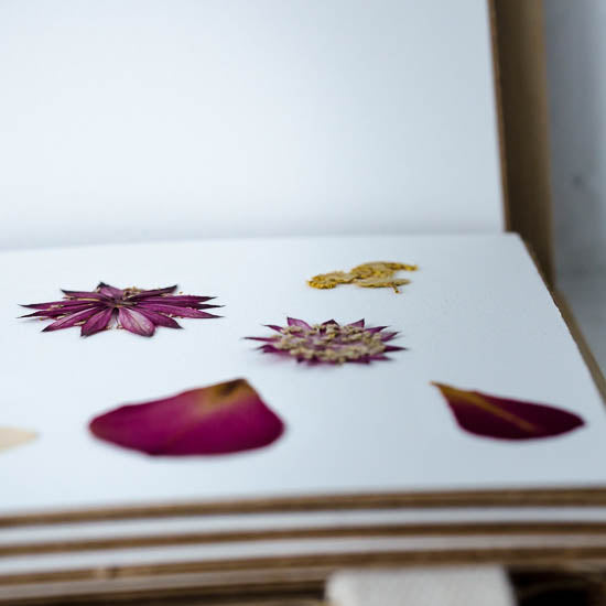 Medium Flower Press with Cotton Straps