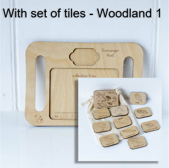 Tx Range Scavenger Hunt Tray - Small With 10 Tiles